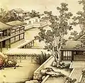 Landscapes - Leaf #2 (山水). Ink on paper. Width 26.4&nbsp;cm, Height 26.2&nbsp;cm. National Palace Museum
