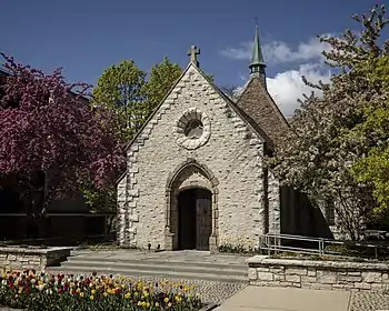 Image 14St.&nbsp;Joan of Arc ChapelPhotograph credit: Leroy SkalstadThe 15th-century St.&nbsp;Joan of Arc Chapel was initially built in the village of Chasse-sur-Rhône, France. Originally called the Chapelle de St.&nbsp;Martin de Seyssuel, it is said to have been the place at which Joan of Arc prayed in 1429 after she had met King Charles&nbsp;VII of France. The present name was given to the chapel when Gertrude Hill Gavin, the daughter of an American railroad magnate, had the derelict building dismantled, transported to America and rebuilt beside her French Renaissance–style château in Brookville, New York, in 1927. The chapel was undamaged when the château burned down in 1962, and was later given to Marquette University in Milwaukee, Wisconsin, once more being transported stone by stone.More selected pictures