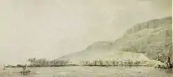 Kealakekua Bay and the Village Kowroaa, 1779 ink wash and watercolor by John Webber, Honolulu Museum of Art