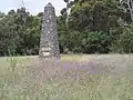 Memorial cairn between Emu Plains and Lapstone