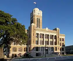 The Johnson County Courthouse in 2009