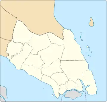 Tebrau is located in Johor