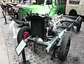 Rolling chassis of a 1948 van