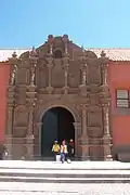 Church of San Juan de Letrán in Juli.