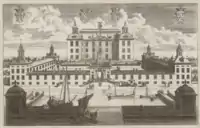 The Kägleholm Castle in 1694.