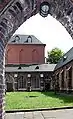 Monastery garden, cloister and chapter house