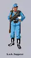Sapper – march adjustation