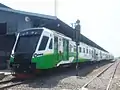 KA Jenggala in Mojokerto Station