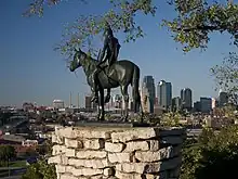 The Scout (1910), Penn Valley Park, Kansas City, Missouri