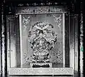 Khai Dinh on throne