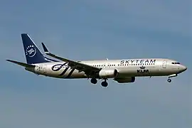 Boeing 737-900 in SkyTeam livery
