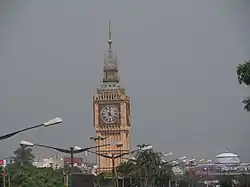 Kolkata Time Zone (replica of Big Ben)
