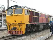 A Krupp M1500BB of 1969 in service with the State Railway of Thailand