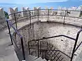 Round tower interior