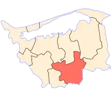 Location of Kafr El Sheikh
