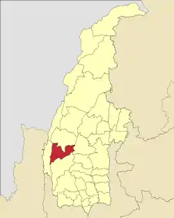 Location in Sagaing region