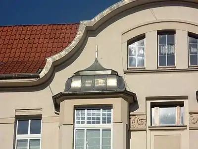Detail of the roof