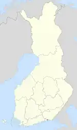 Location of Karhula in Finland