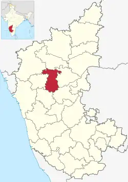 Location in Karnataka