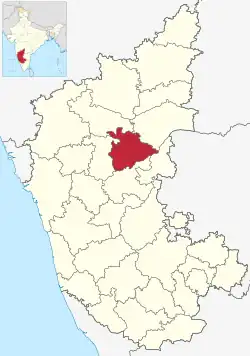 Location in Karnataka                     =