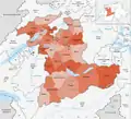 Amtsbezirke until 31&nbsp;December&nbsp;2009