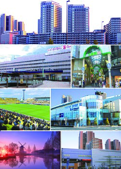 Park City Kashiwanoha Campus

Kashiwa StationKashiwa No.2 Shopping Arcade

Kashiwa StadiumLaLaport Kashiwanoha

Akebonoyama ParkKashiwanoha-campus Station