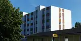 An apartment building on the street Kasperinviita.