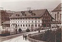Former granary in Zürich, Switzerland (1897).