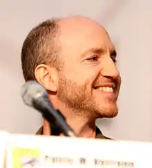 Keeler at the 2010 San Diego Comic-Con