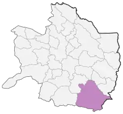 Location of Khaf County in&nbsp;Razavi&nbsp;Khorasan&nbsp;province