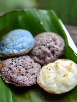 Khanom khrok, coconut milk