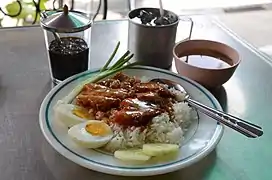 Thai-Chinese Char siu Gaifan