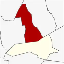 Location in Bang Kapi District