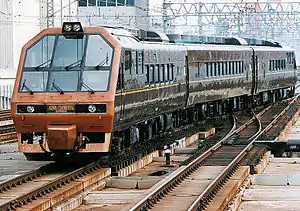 Alpha Continental Express KiHa 59 series DMU in 1994