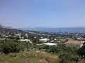 SE View of Kineta (LTR: Kakia Skala, Salamis Island, Ægina)