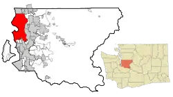 Location within King County
