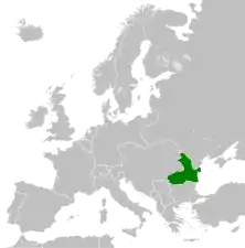 The Kingdom of Romania in 1914