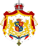 Arms of Dominion of the Kings of Romania from 1881 to 1922