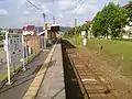 A view of the platform.
