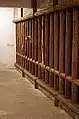 Underground prison beneath the Military Headquarters.