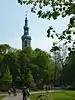 Keesscher park and Martin Luther church