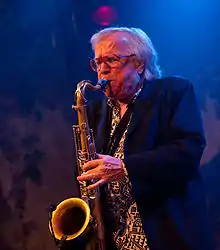 Doldinger performing in 2005