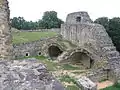 Area of the castle