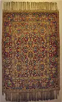 Ottoman Cairene carpet, 16th century, Museum für angewandte Kunst Frankfurt St. 136