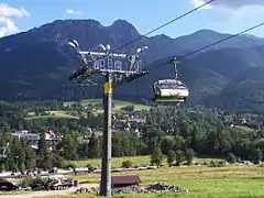 Giewont seen from Polana Szymoszkowa