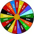 The round 4 layout with zł2500 as top value.