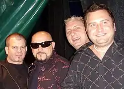 Kombii in 2007. From left: Waldemar Tkaczyk, Grzegorz Skawiński, Jan Pluta and Bartosz Wielgosz.