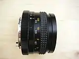 AR-mount (side view of the Hexanon 3.5/ 28&nbsp;mm)
