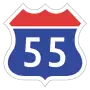 Korea Expressway No.55.svg