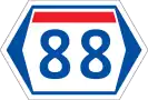 Seoul Special Metropolitan City&nbsp;Route&nbsp;88 shield}}